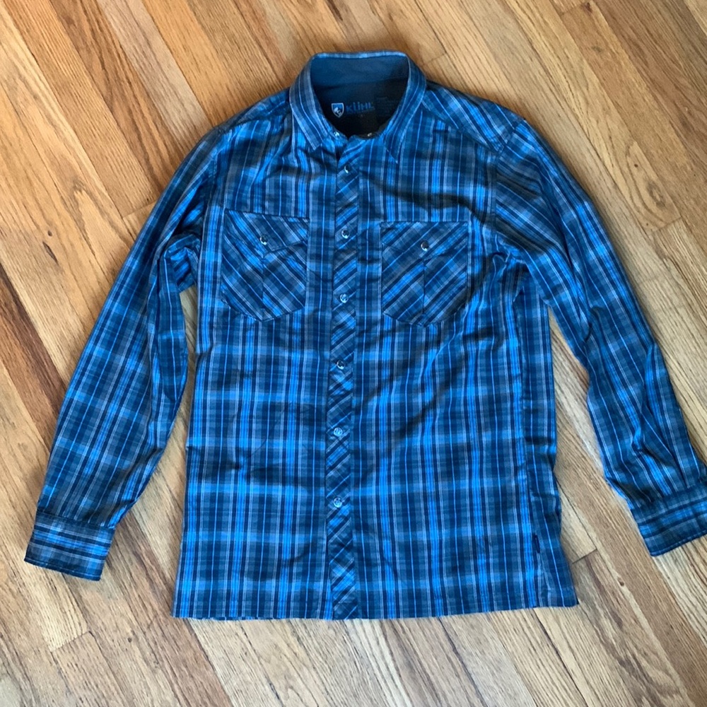 KÜHL snap button western shirt